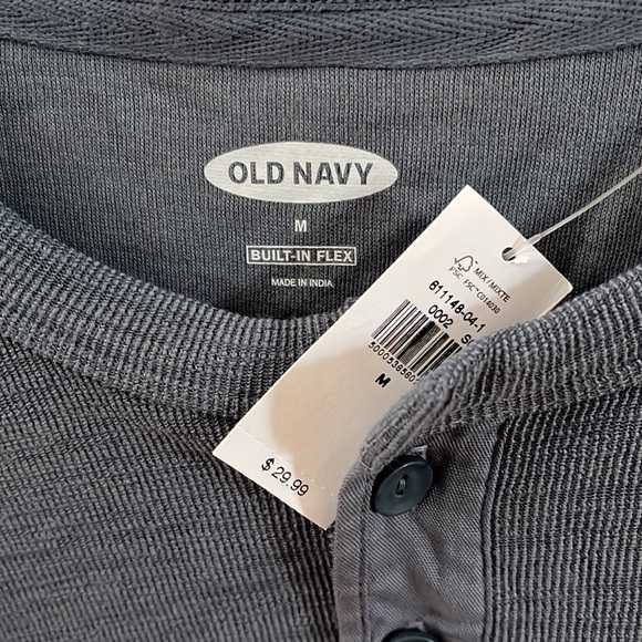 NWT  men’s Old navy thermal shirt - Picture 2 of 5